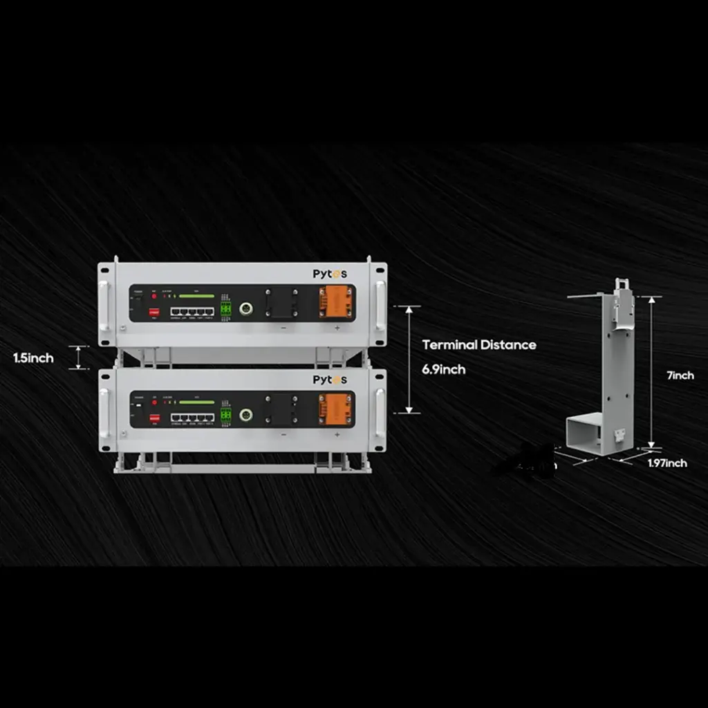 Pytes Stacking Brackets for V5 Batteries