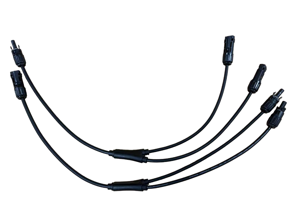 MC4 2-to-1 Solar Cable Connector (pair)