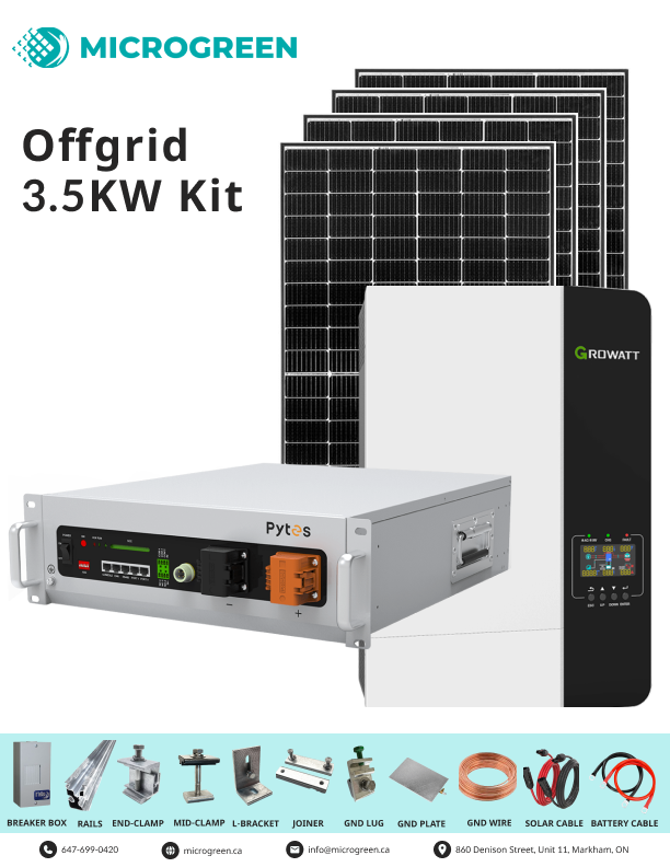 Growatt 3.5kW Off-Grid Kit