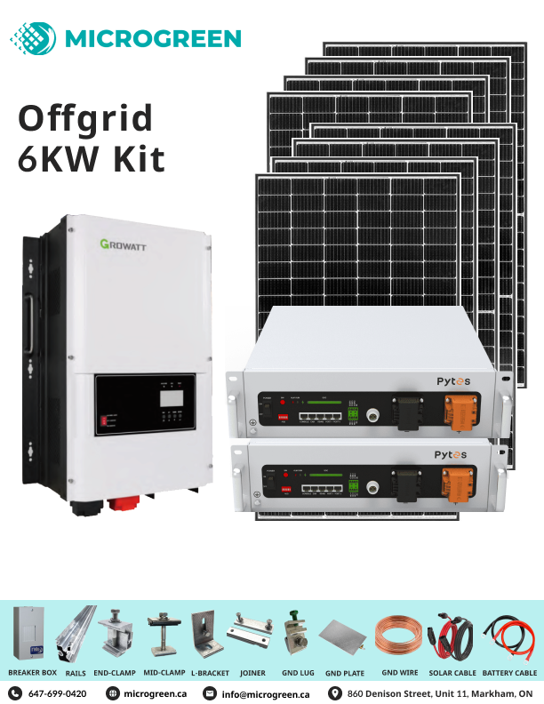 Growatt 6kW Off-Grid Kit