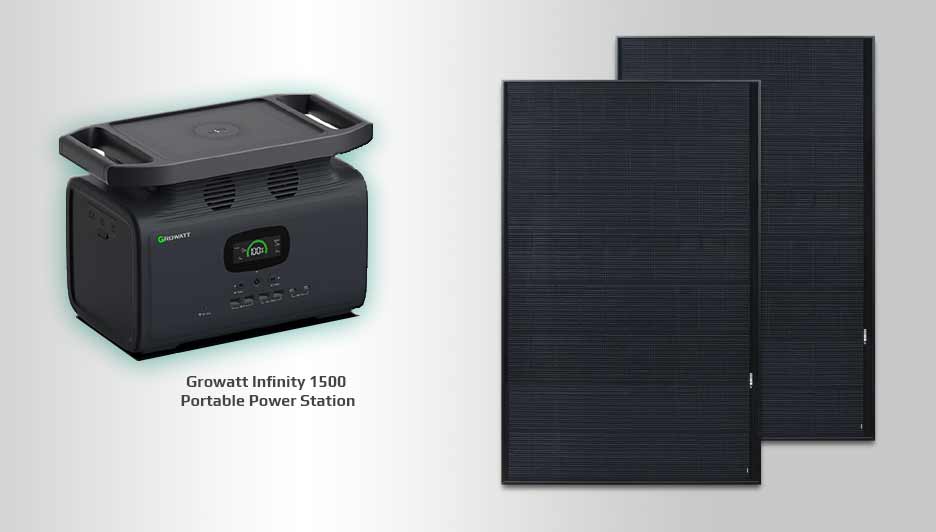 Growatt 2kW Off-Grid Kit