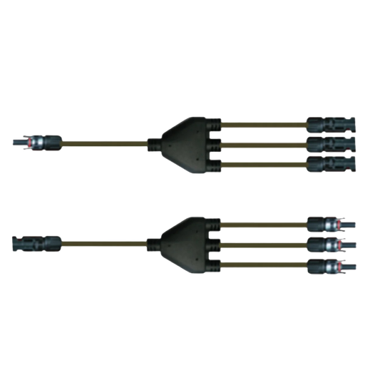 MC4 3-to-1 Solar Cable Connector (pair)
