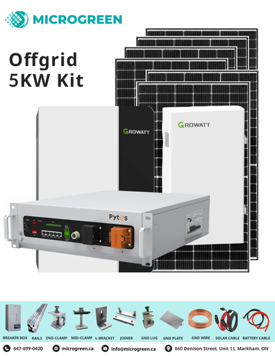 Growatt 5kW Off-Grid Kit