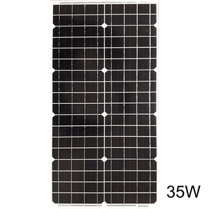 Microgreen Solar Panel, Mono, 35W, 75W, 100W