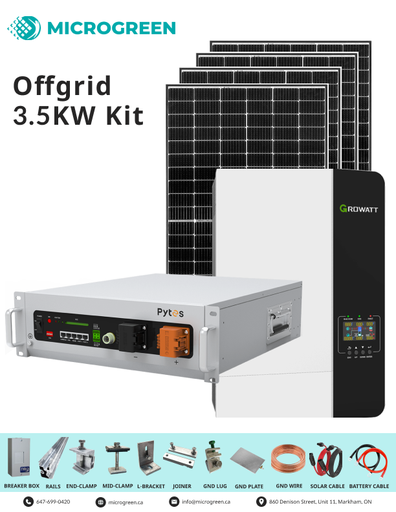 Growatt 3.5kW Off-Grid Kit