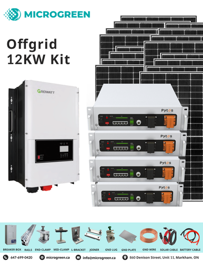 Growatt 12kW Off-Grid Kit