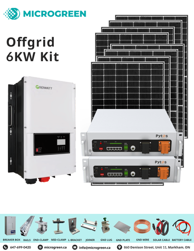 Growatt 6kW Off-Grid Kit